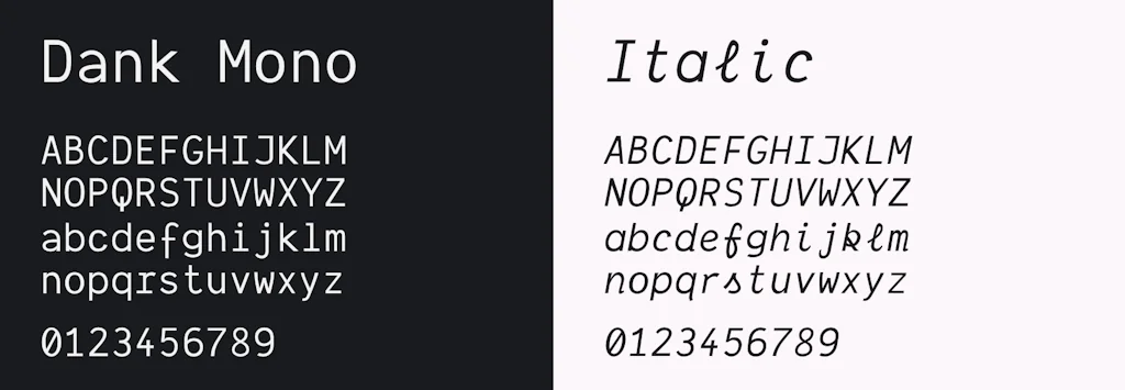 Dank Mono screenshot 2 of 4