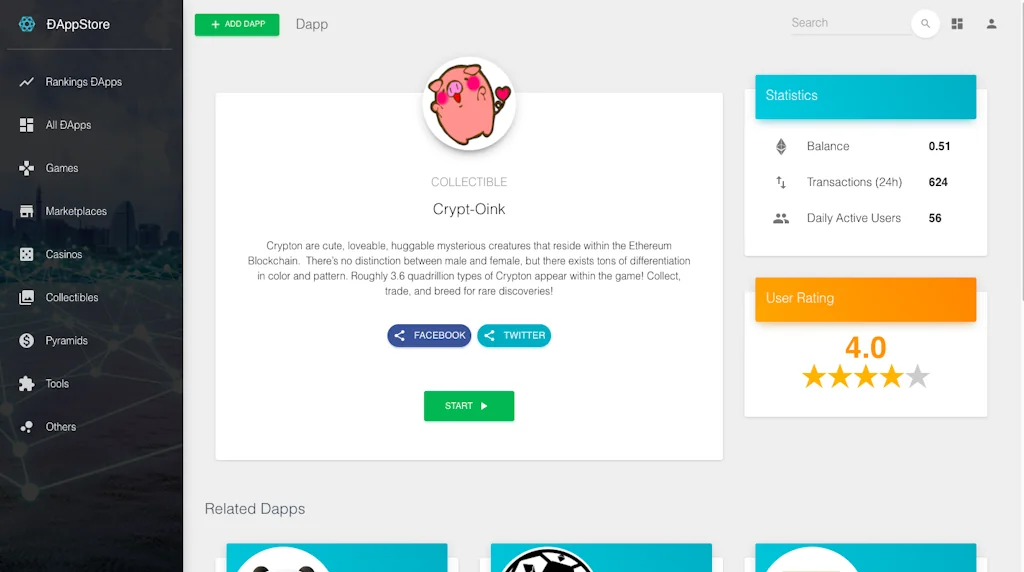 Dapp Store screenshot 3 of 4