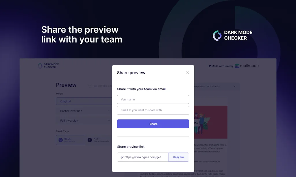 Dark Mode Email Checker screenshot 4 of 4