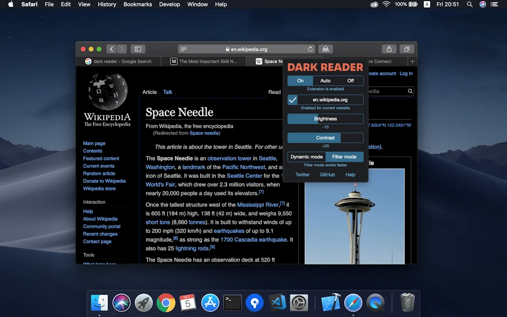 Dark Reader screenshot 2 of 5