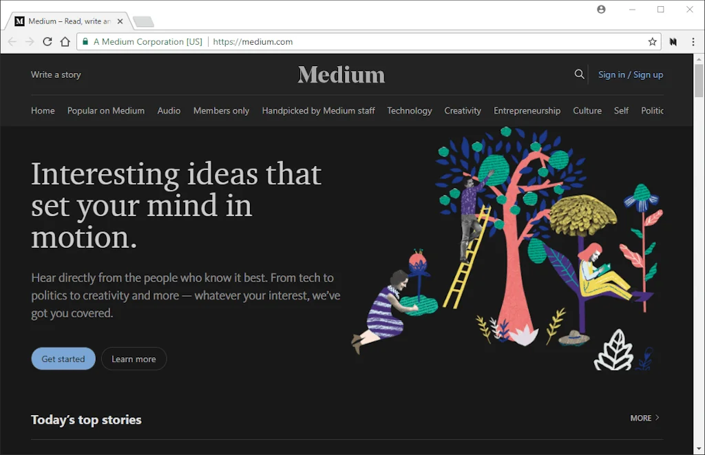 Darker Medium screenshot 1 of 2