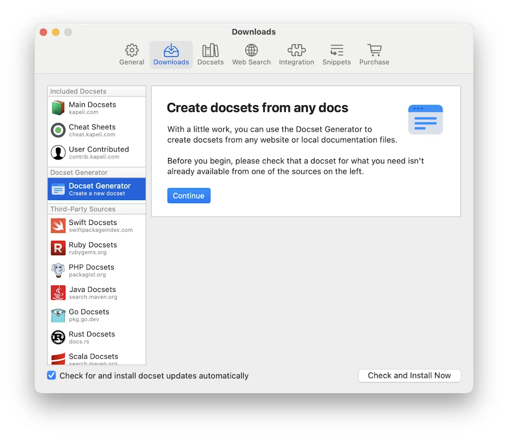 Dash screenshot 3 of 3