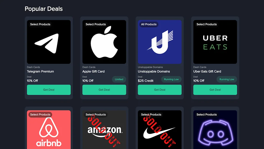 DashDeals: AMEX Rewards For Investors screenshot 2 of 4