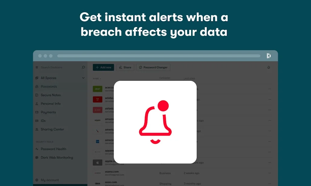 Dashlane Password Manager screenshot 5 of 5