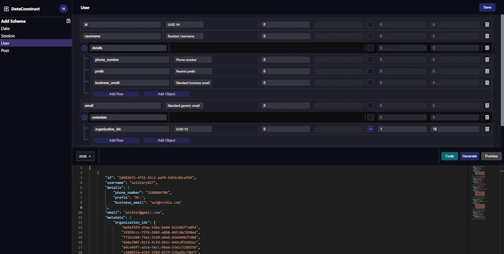 DataConstruct screenshot 2 of 3