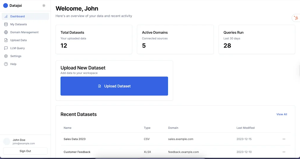 datajoi screenshot 1 of 4