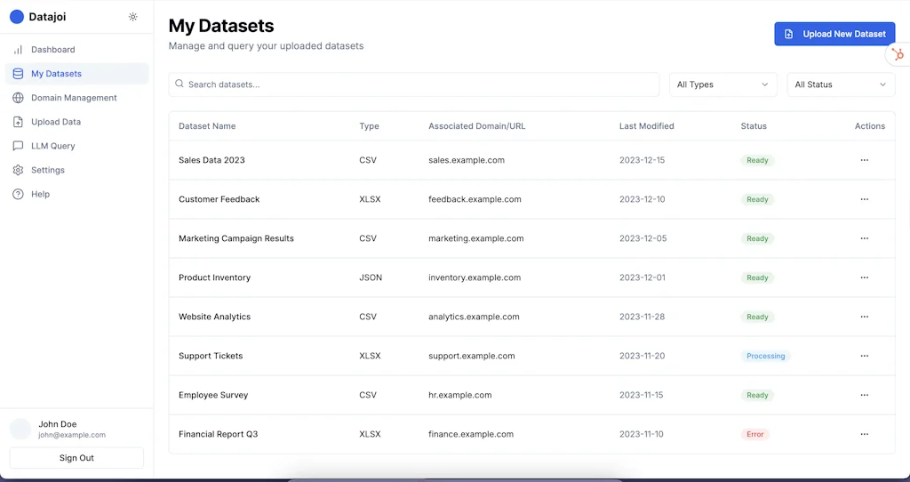 datajoi screenshot 2 of 4