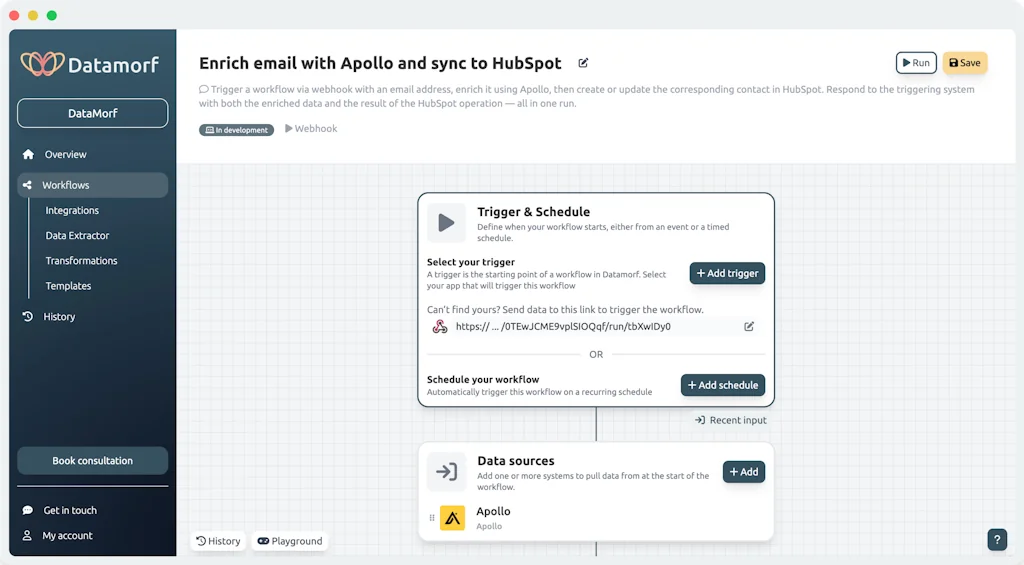 DataMorf screenshot 3 of 3