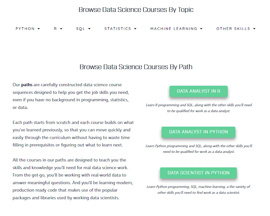 DataQuest Beta screenshot 4 of 4