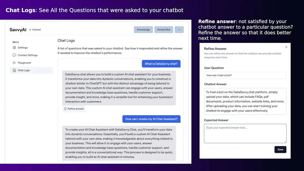 DataSavvy.Chat screenshot 3 of 5