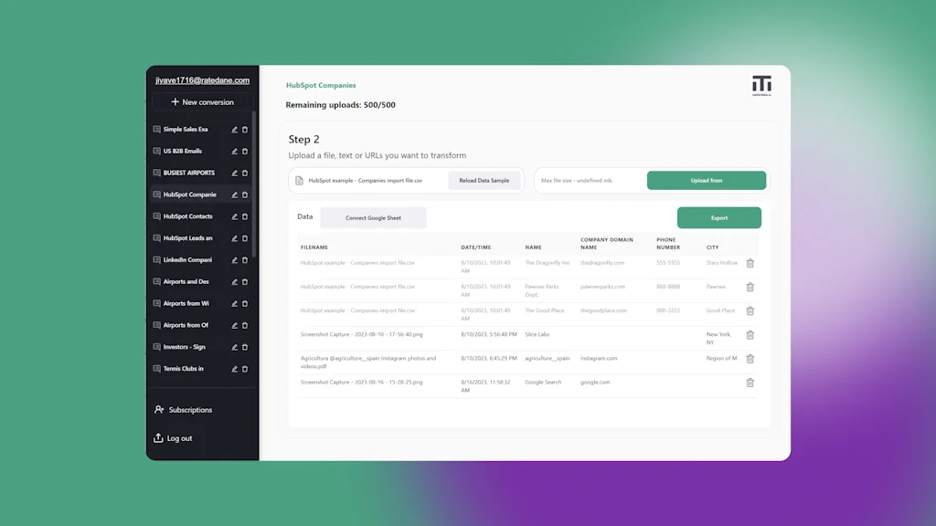 Datatera.ai screenshot 2 of 3