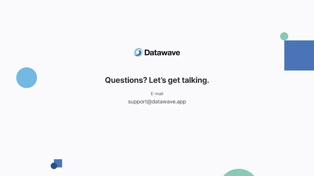 Datawave screenshot 11 of 11
