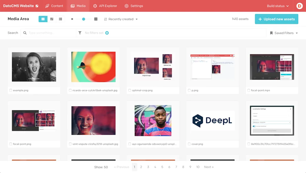 DatoCMS screenshot 2 of 3