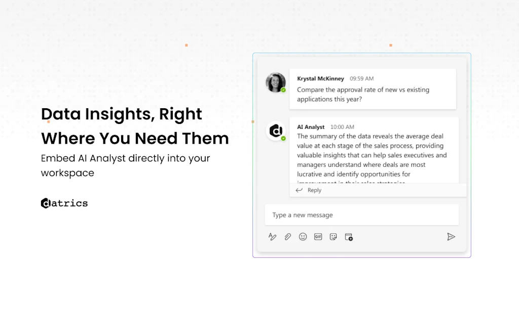 Datrics - AI Data Analyst screenshot 3 of 5