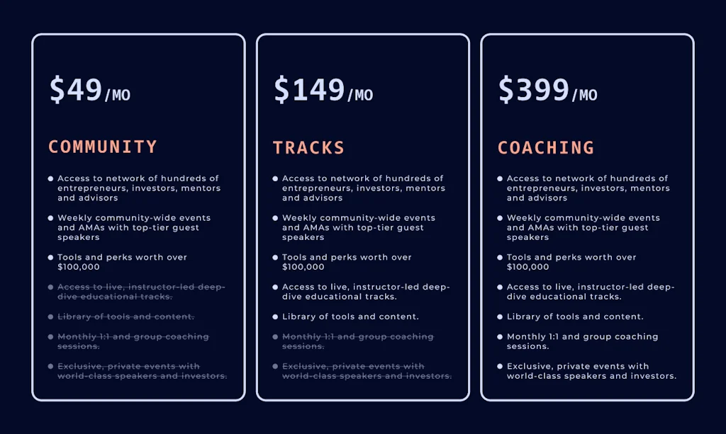 Day One - early-stage founder fellowship screenshot 6 of 9