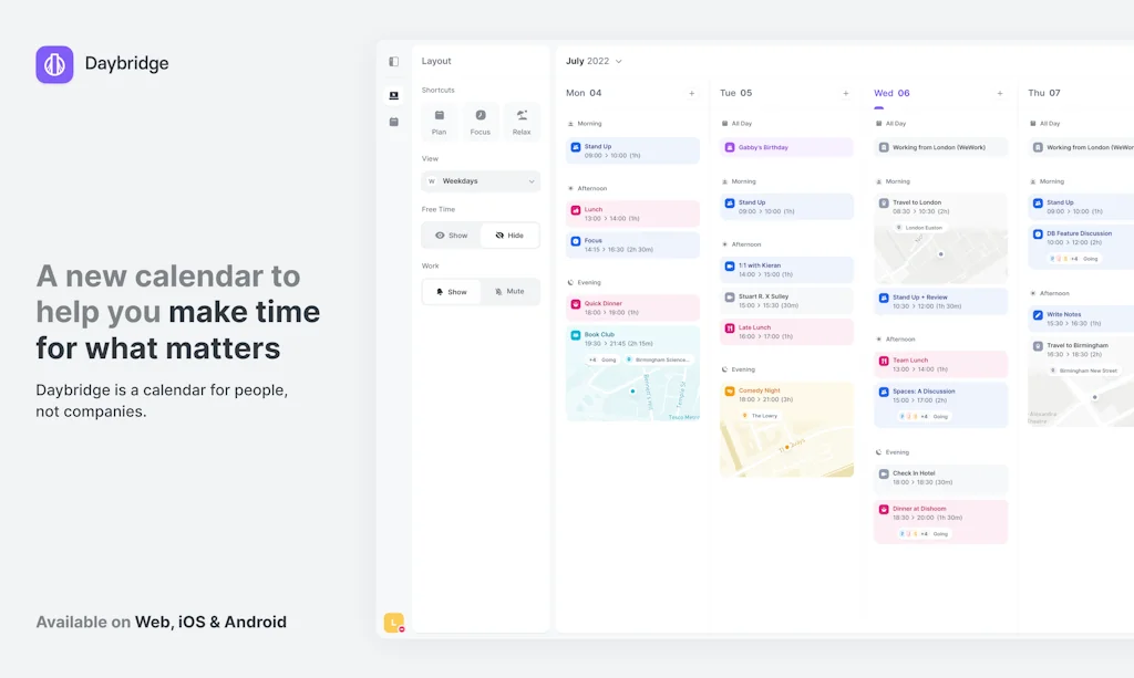 Daybridge screenshot 1 of 5