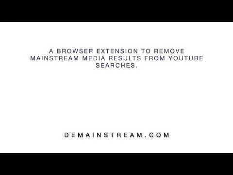 De-Mainstream YouTube™ screenshot 1 of 2