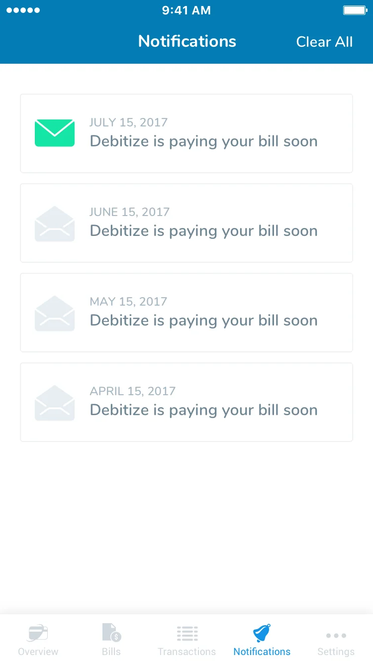 Debitize screenshot 2 of 5