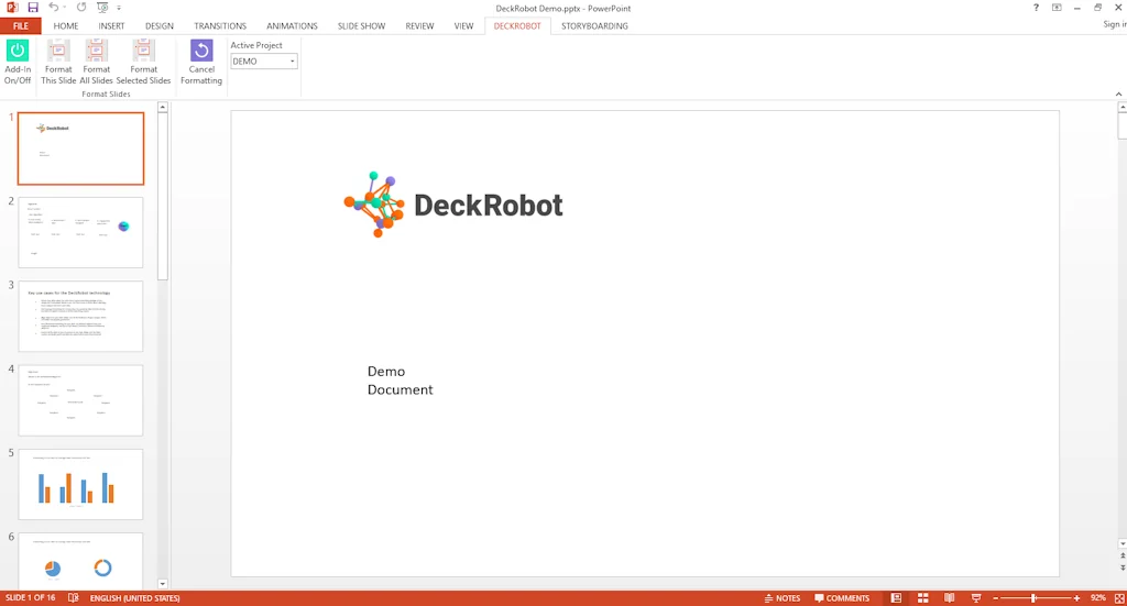 DeckRobot for PowerPoint screenshot 2 of 4