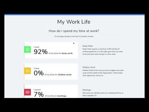 Deep Work Stats screenshot 1 of 4