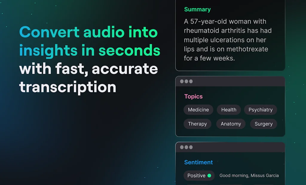 Deepgram screenshot 2 of 3