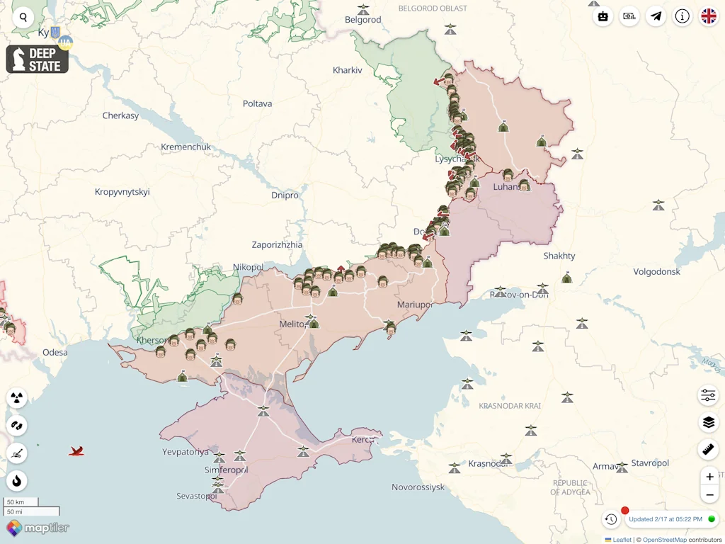 DeepState Map screenshot 3 of 4