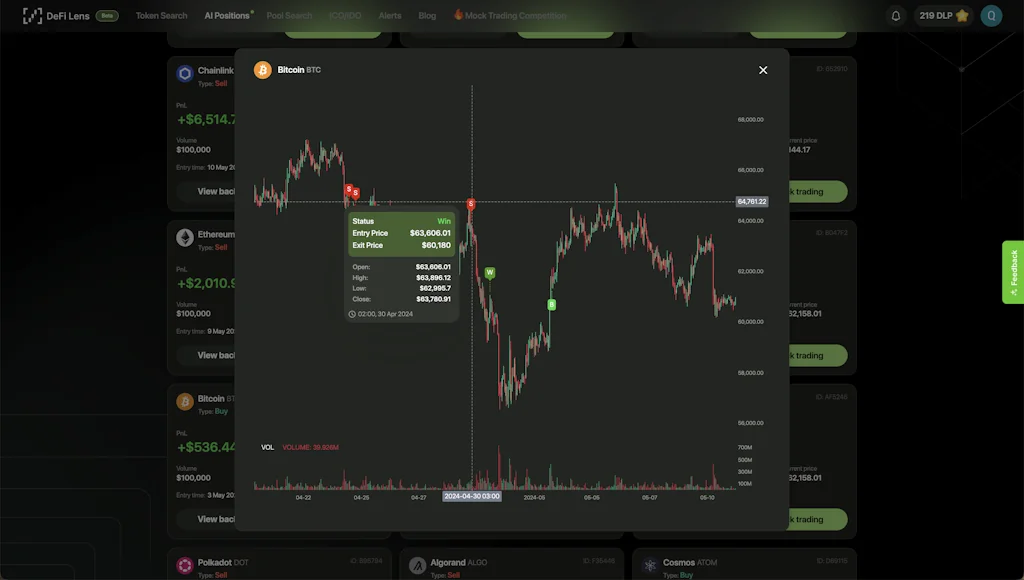 Defi Lens screenshot 5 of 5