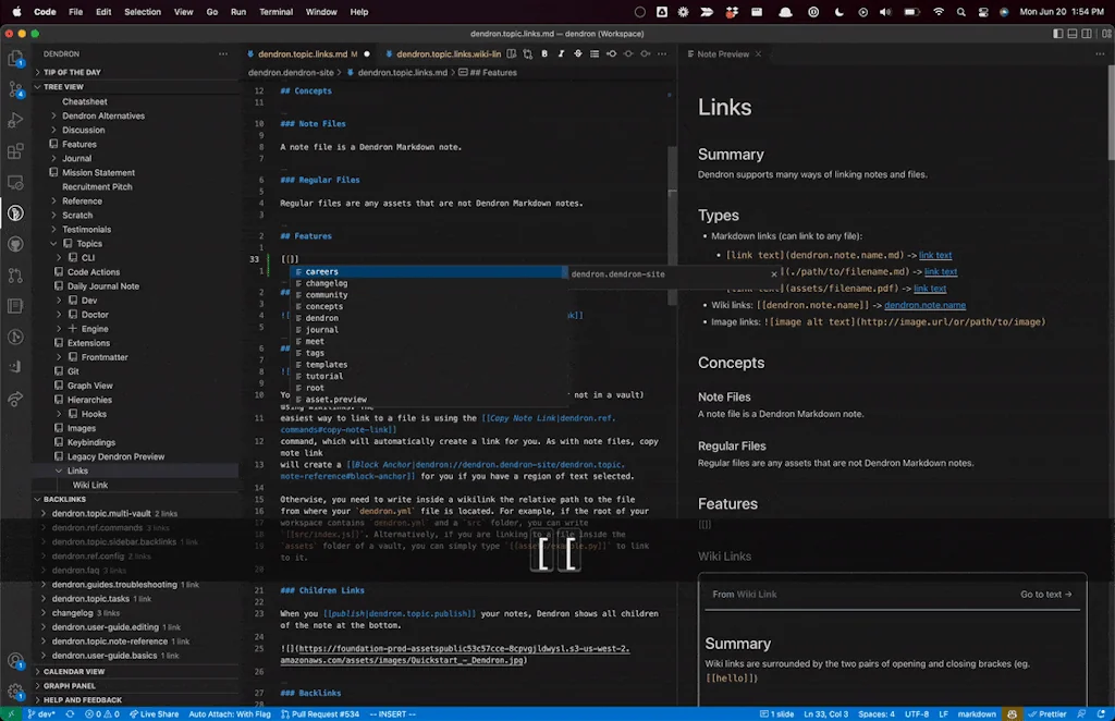 Dendron screenshot 4 of 5