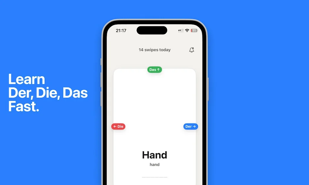 Der Die Das Swipe screenshot 1 of 7