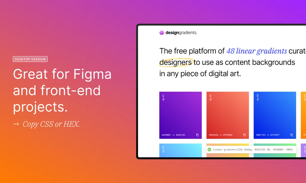 Design Gradients screenshot 3 of 4