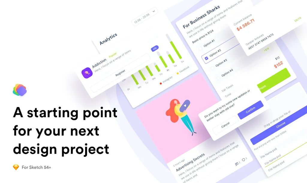 Design Starter Kit for Sketch screenshot 1 of 6