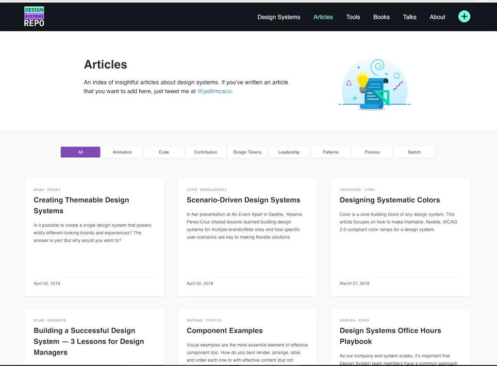 Design Systems Repo screenshot 1 of 3