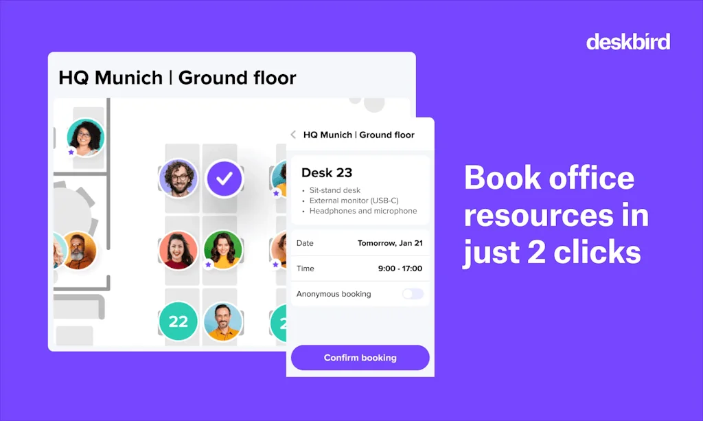 deskbird screenshot 1 of 4