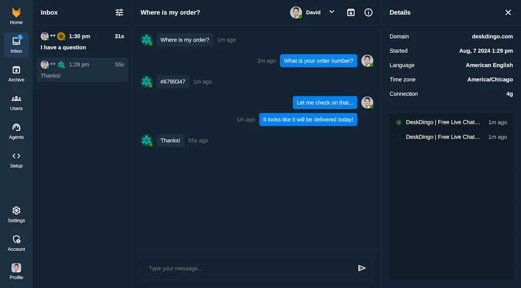 DeskDingo screenshot 2 of 3