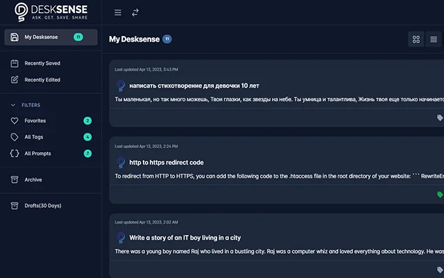 DeskSense- AI-powered Personal Assistant screenshot 7 of 10