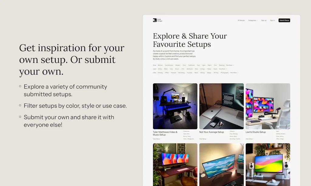 DeskSetups screenshot 2 of 5