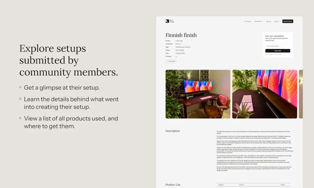 DeskSetups screenshot 3 of 5