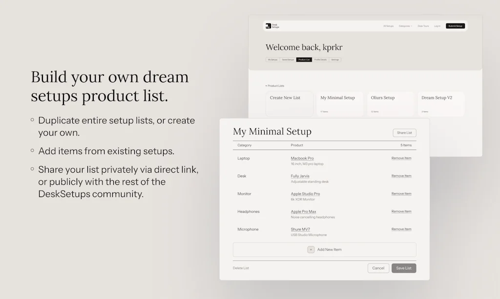 DeskSetups screenshot 4 of 5