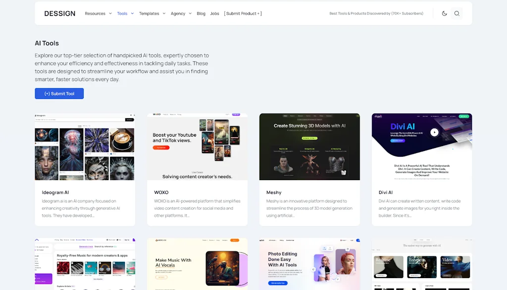 AI Tools Directory screenshot 2 of 4