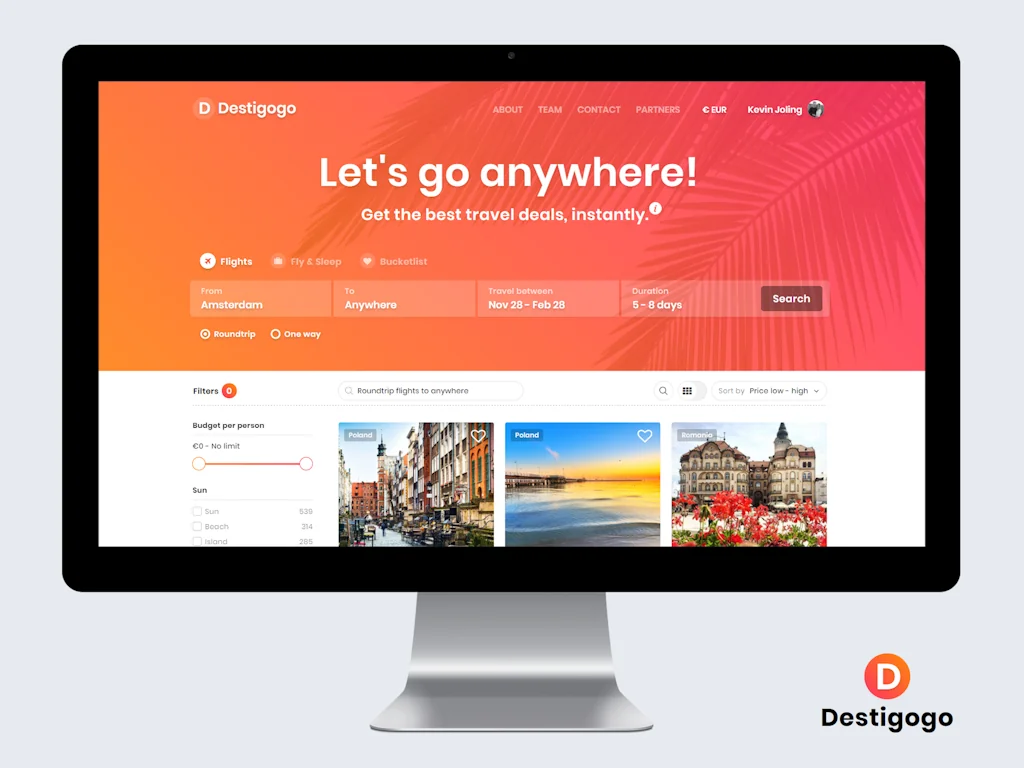 DESTIGOGO | Travel tool screenshot 1 of 7
