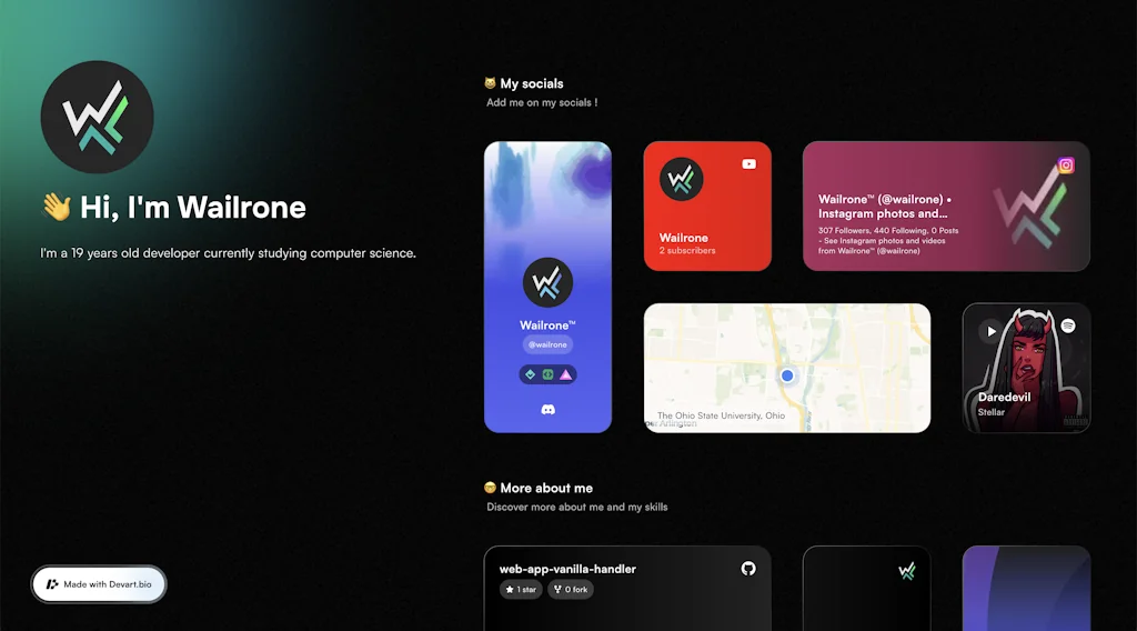 Devart.bio screenshot 7 of 8