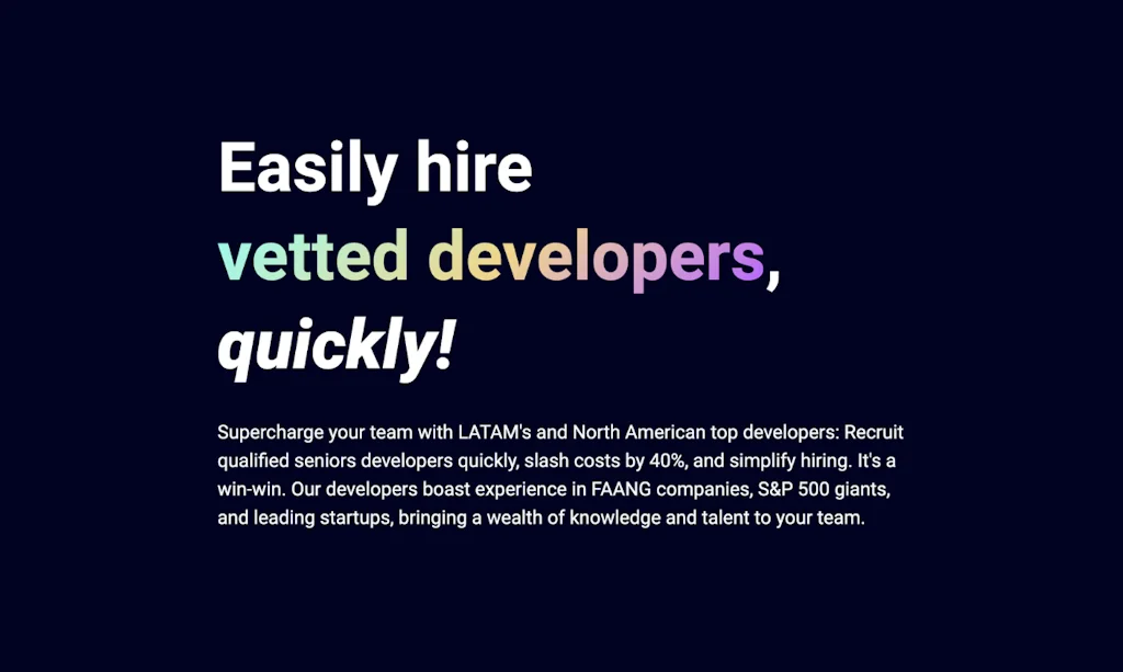 DevFast screenshot 1 of 5