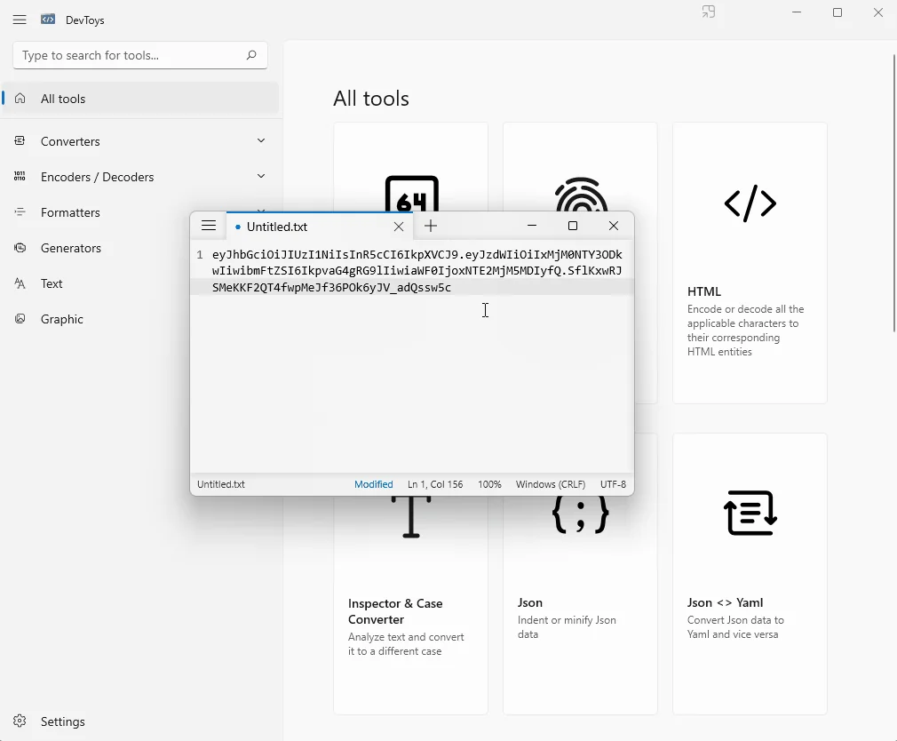 DevToys screenshot 2 of 11
