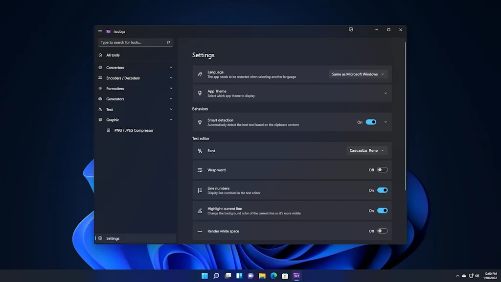 DevToys screenshot 9 of 11