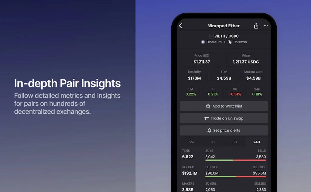 DEX Screener Mobile screenshot 2 of 5