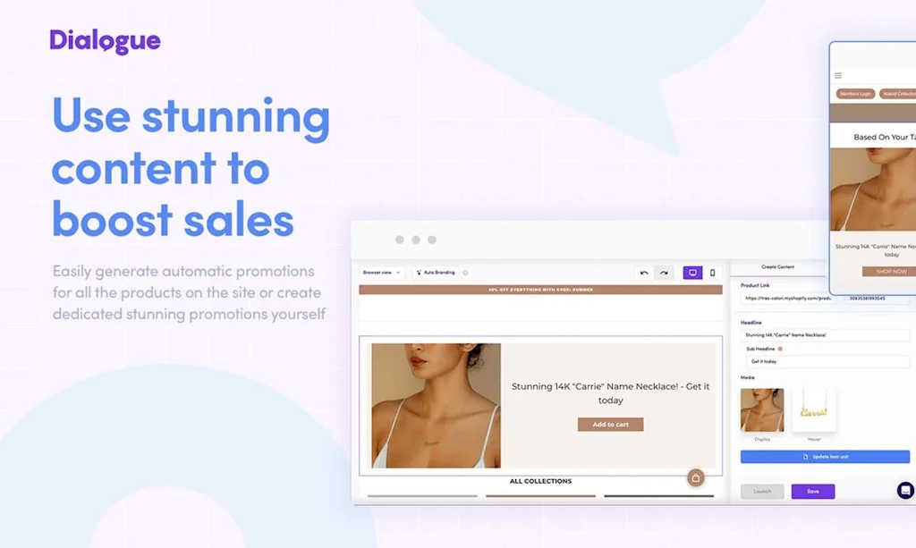 Dialogue For Shopify screenshot 3 of 5