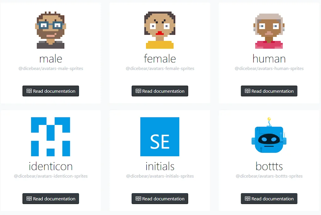 DiceBear screenshot 2 of 3