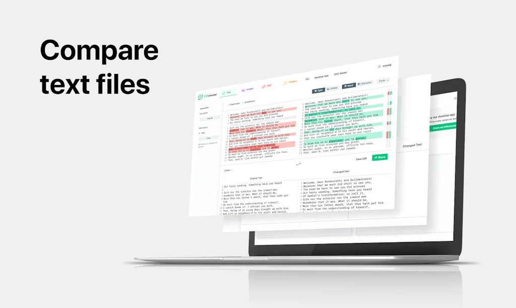 Diff Checker screenshot 2 of 4