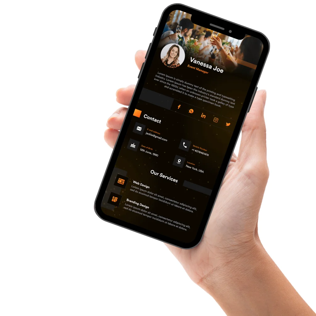 Digital Business Cards screenshot 2 of 3