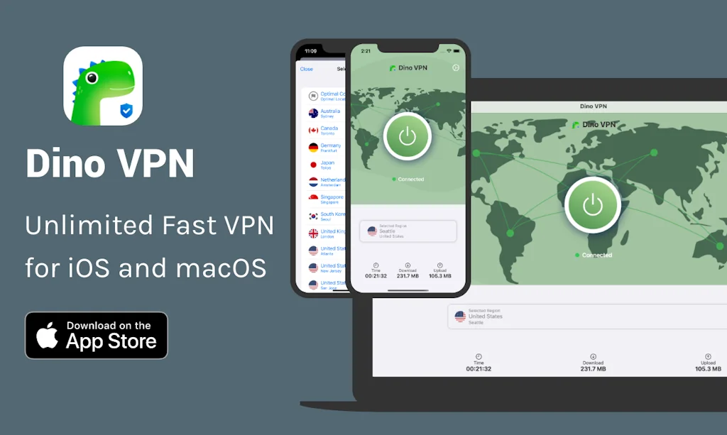 Dino VPN screenshot 1 of 3